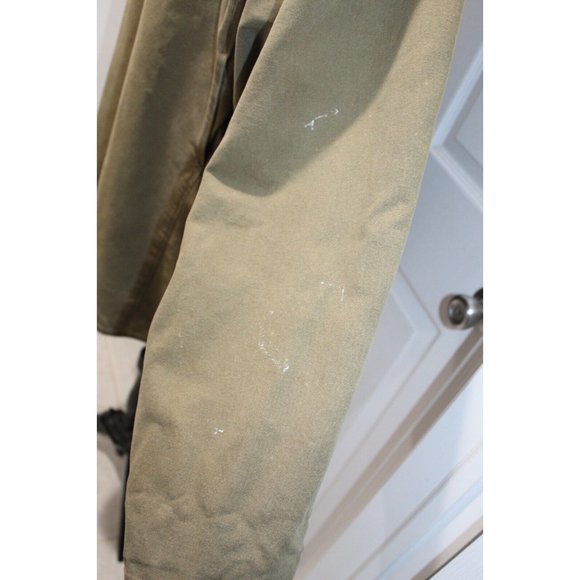 J Crew Mens Small Flannel Lined Barn Coat Corduroy Collar Chore Field Jacket - Picture 6 of 9